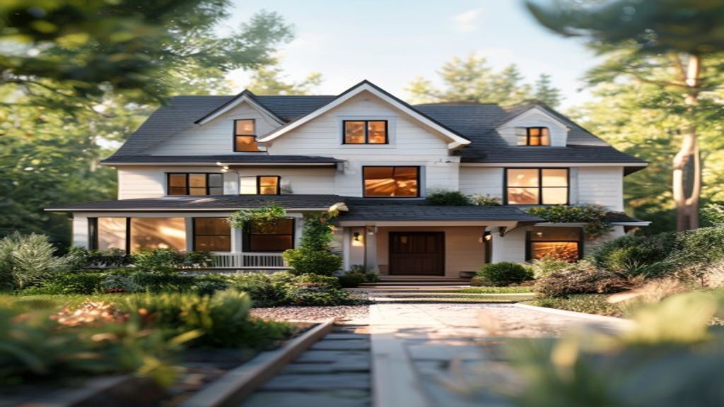 Bright modern new home with spacious living room and garden, perfect for families relocating.